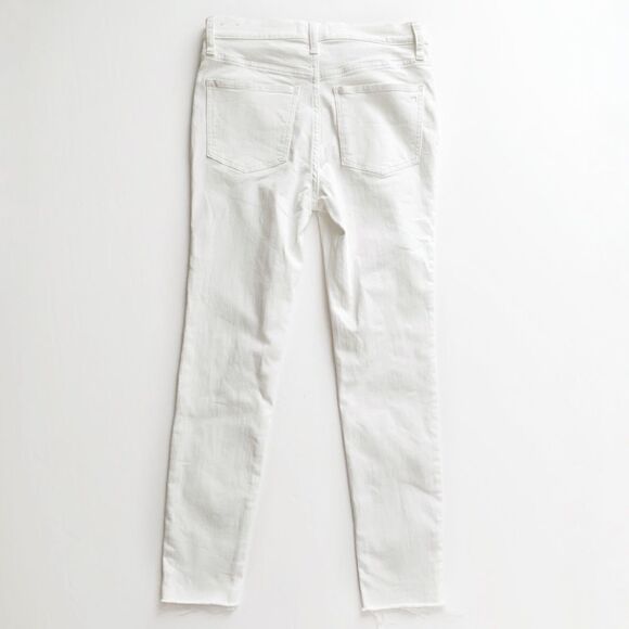 MADEWELL 9" Mid-Rise Skinny Jeans in Pure White! - Picture 6 of 9